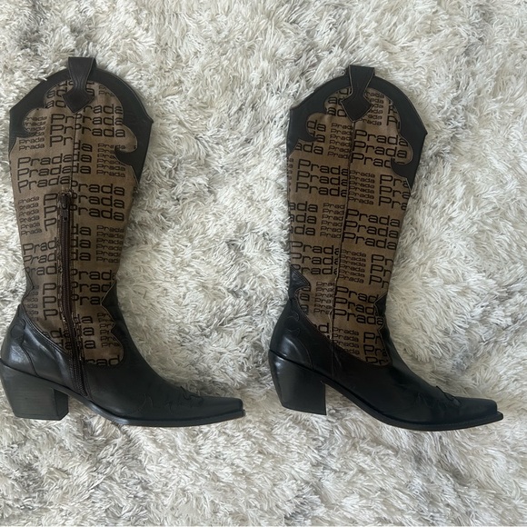 Brown Prada boots - Picture 1 of 5